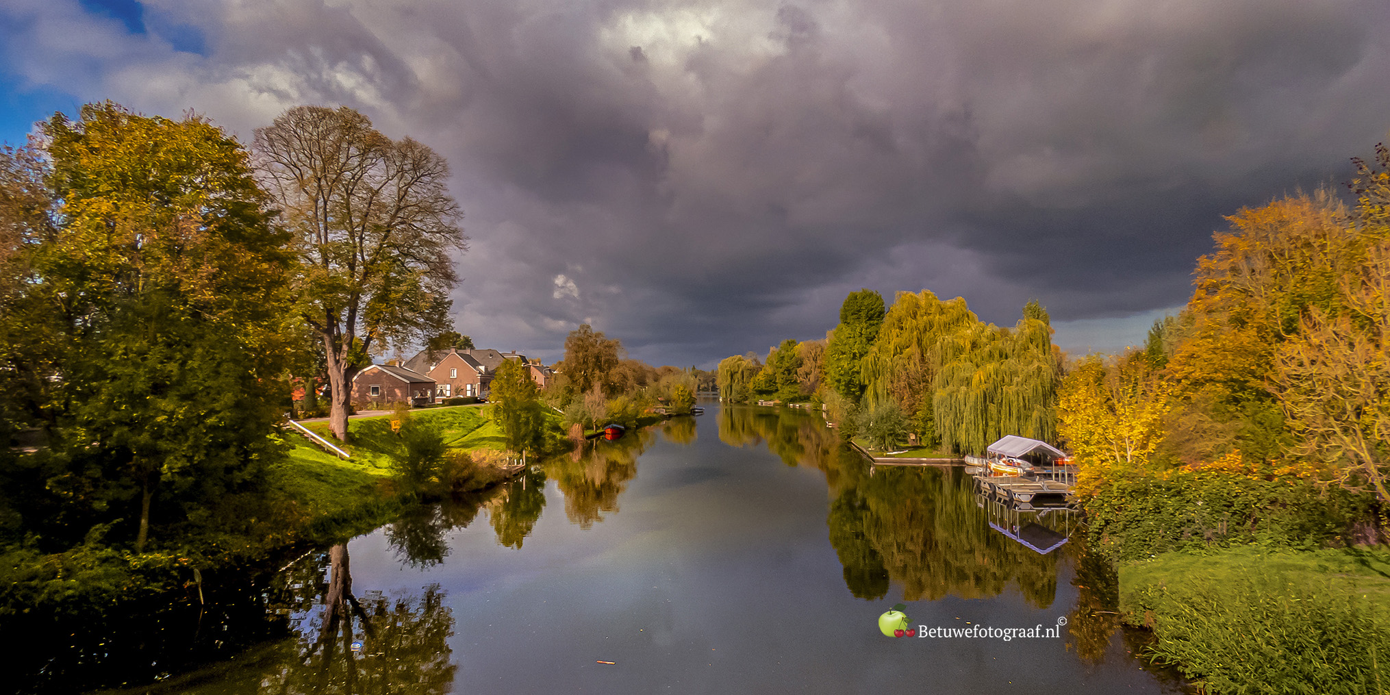 Rumpt vanaf de brug